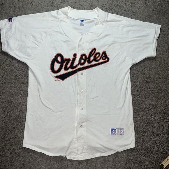 Rare Vintage Authentic Russell Baltimore Orioles Cal Ripken 1995 Jersey Size XL - Picture 1 of 8